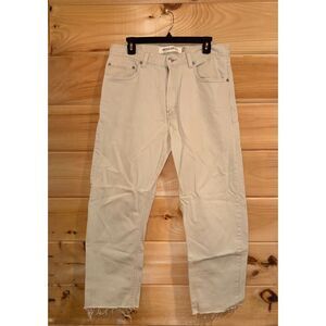 Men's Levi's 505 Regular Fit Cutoff Tan Jeans